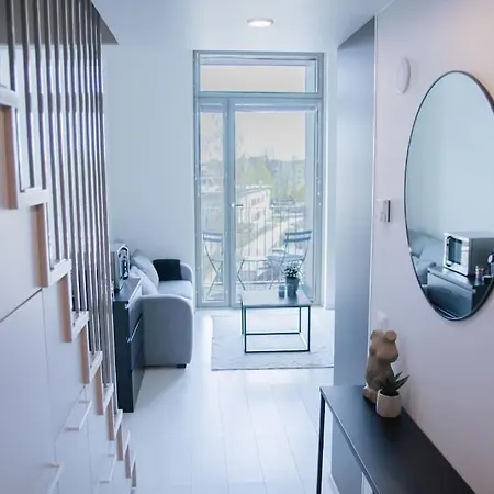 Elegant Penthouse Loft - Near The Airport Apartament